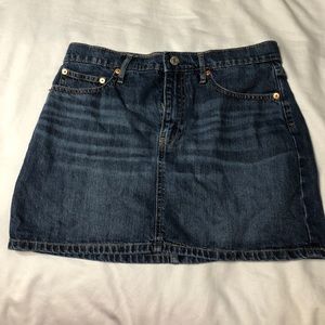 Gap denim skirt